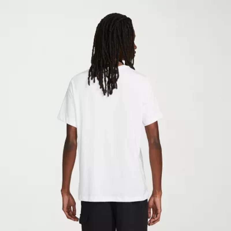Nike Mens Crew Neck Short Sleeve Regular Fit Graphic T-Shirt