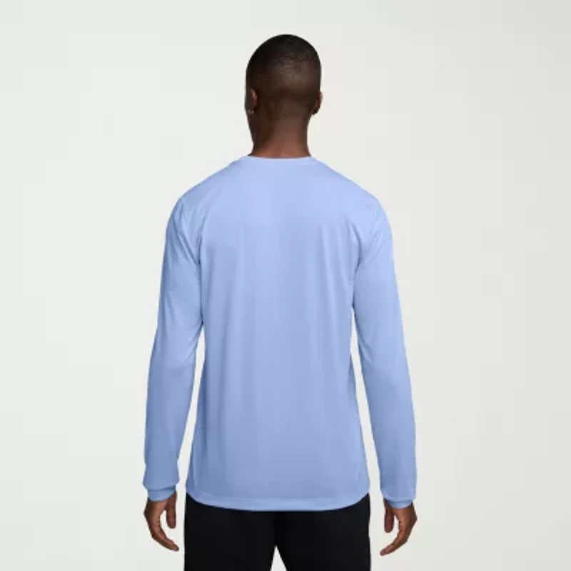 Nike Mens Crew Neck Long Sleeve Quick Dry Active T-Shirt