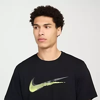 Nike Just Do It Mens Crew Neck Short Sleeve Regular Fit Graphic T-Shirt