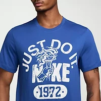 Nike Just Do It Mens Crew Neck Short Sleeve Regular Fit Graphic T-Shirt