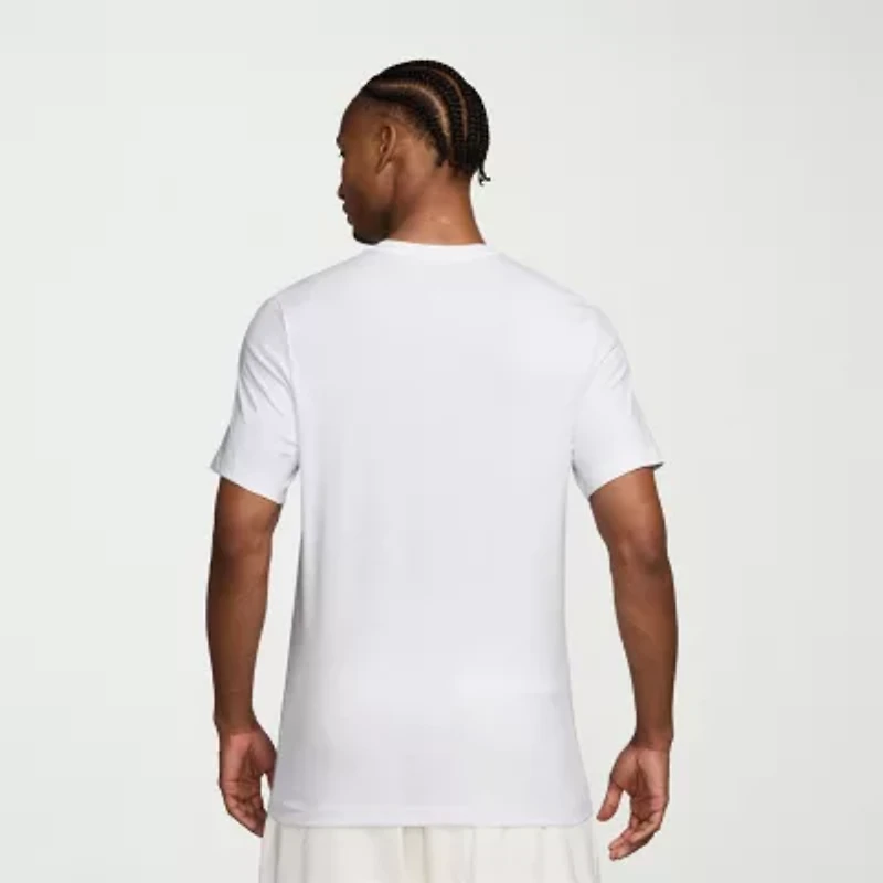 Nike Just Do It Mens Crew Neck Short Sleeve Regular Fit Graphic T-Shirt
