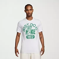 Nike Just Do It Mens Crew Neck Short Sleeve Regular Fit Graphic T-Shirt