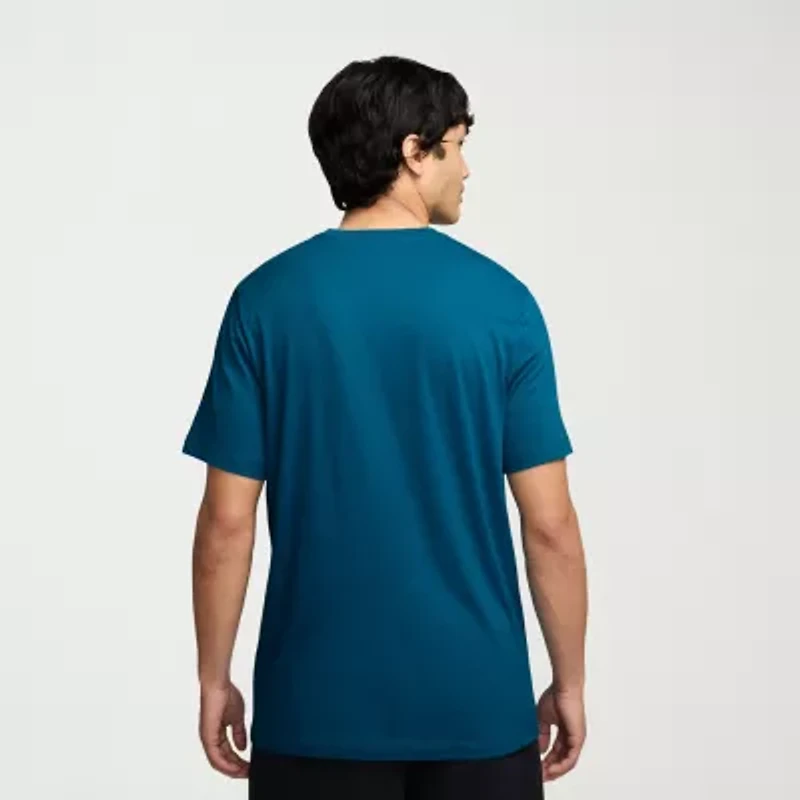 Nike Just Do It Mens Crew Neck Short Sleeve Regular Fit Graphic T-Shirt