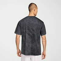 Nike Mens Crew Neck Short Sleeve Regular Fit Graphic T-Shirt