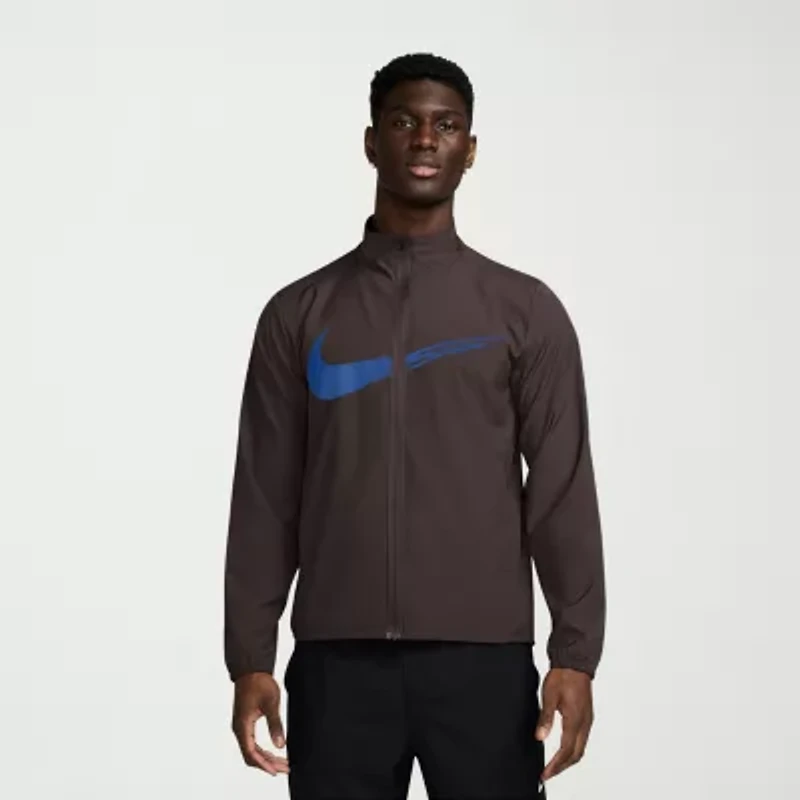 Nike Form Mens Long Sleeve Mock Neck Top