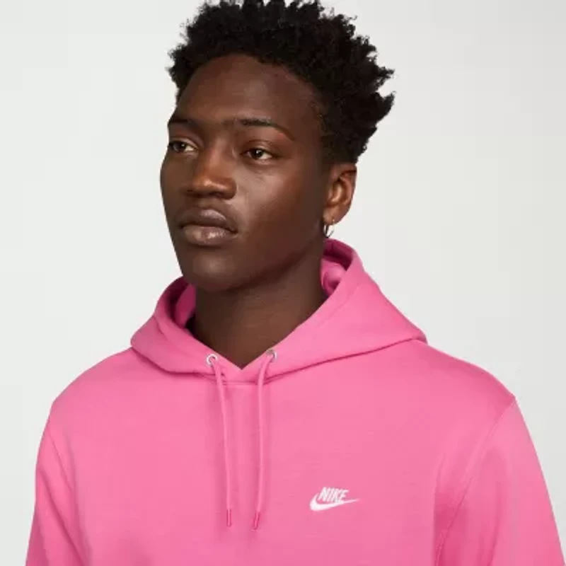 Nike Club Mens Long Sleeve Fleece Active Hoodie