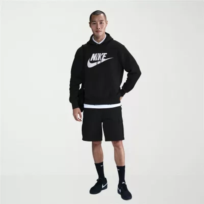 Nike Club Fleece Mens Long Sleeve Active Hoodie