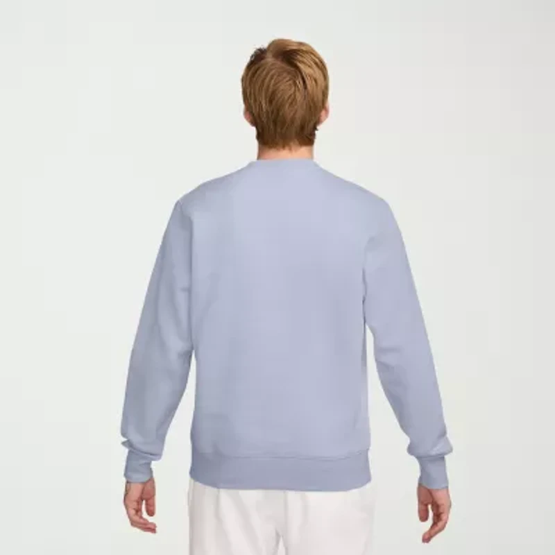 Nike Club Fleece Mens Crew Neck Long Sleeve Sweatshirt
