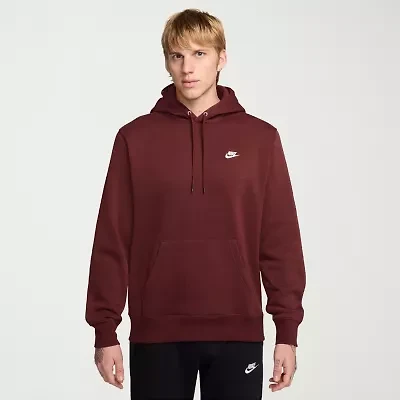Nike Club Mens Long Sleeve Fleece Active Hoodie