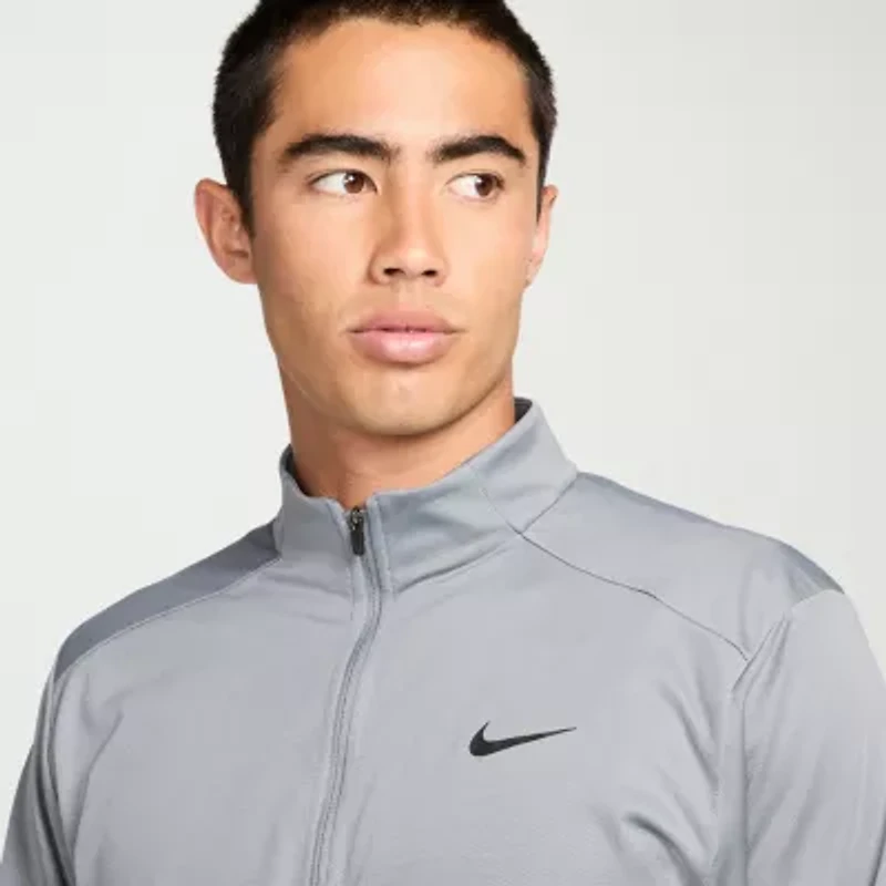 Nike Mens Long Sleeve Mock Neck Top