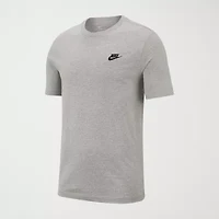 Nike Embroidered Logo Mens Crew Neck Short Sleeve Active Big and Tall T-Shirt
