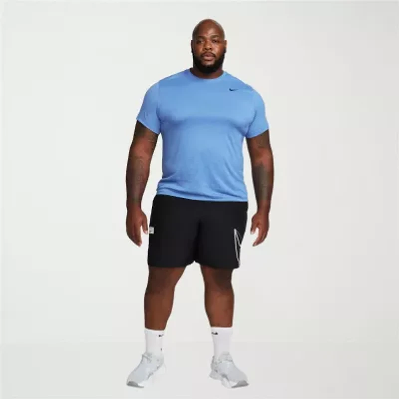 Nike Mens Crew Neck Short Sleeve Quick Dry Active Big and Tall T-Shirt