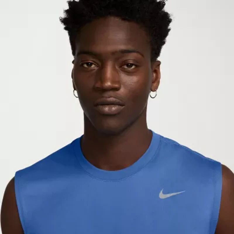 Nike Dri-Fit Mens Crew Neck Sleeveless Big and Tall Muscle T-Shirt