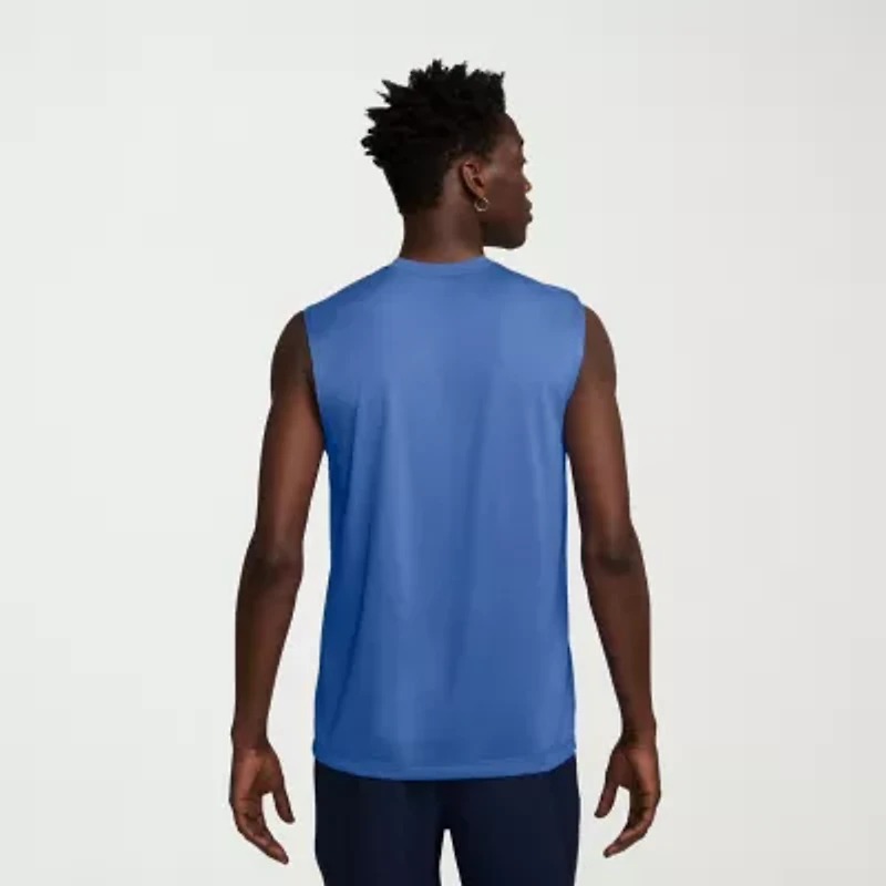 Nike Dri-Fit Mens Crew Neck Sleeveless Big and Tall Muscle T-Shirt