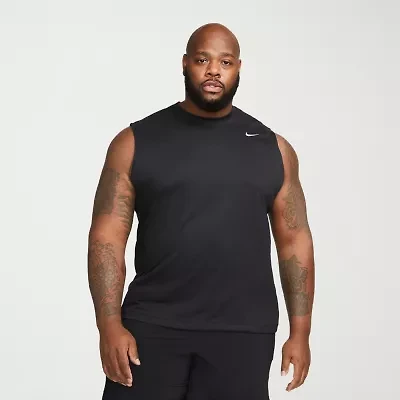 Nike Mens Crew Neck Sleeveless Quick Dry Active Big and Tall T-Shirt