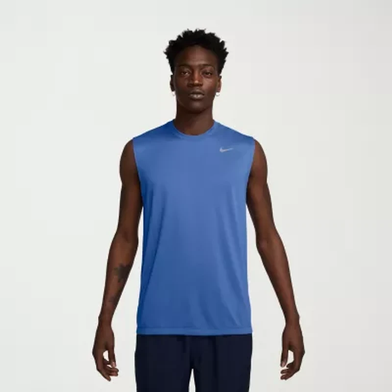 Nike Dri-Fit Mens Crew Neck Sleeveless Big and Tall Muscle T-Shirt