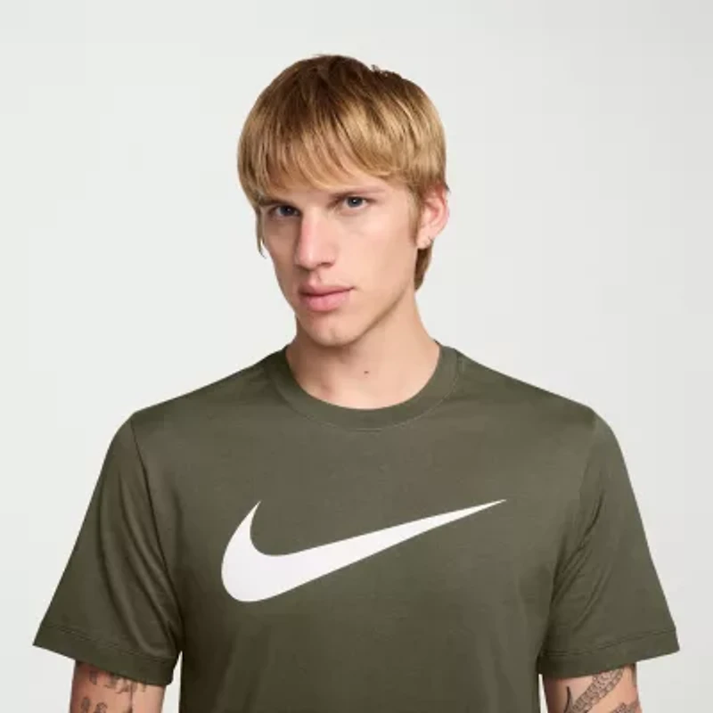 Nike Mens Crew Neck Short Sleeve Regular Fit Big and Tall Graphic T-Shirt