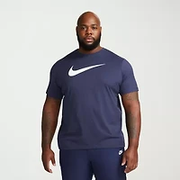 Nike Mens Crew Neck Short Sleeve Regular Fit Big and Tall Graphic T-Shirt