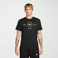 Nike Mens Crew Neck Short Sleeve Regular Fit Big and Tall Graphic T-Shirt