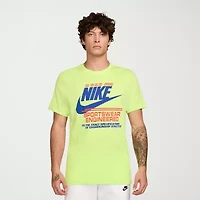 Nike Mens Crew Neck Short Sleeve Regular Fit Big and Tall Graphic T-Shirt
