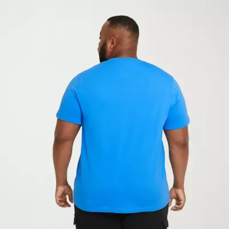 Nike Embroidered Logo Mens Crew Neck Short Sleeve Active Big and Tall T-Shirt