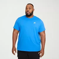 Nike Embroidered Logo Mens Crew Neck Short Sleeve Active Big and Tall T-Shirt