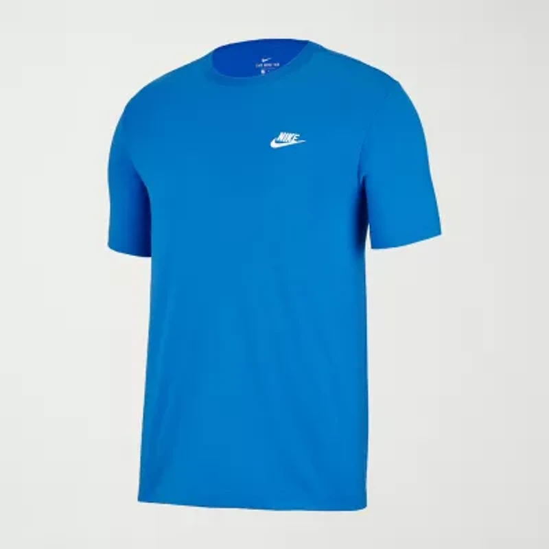Nike Embroidered Logo Mens Crew Neck Short Sleeve Active Big and Tall T-Shirt