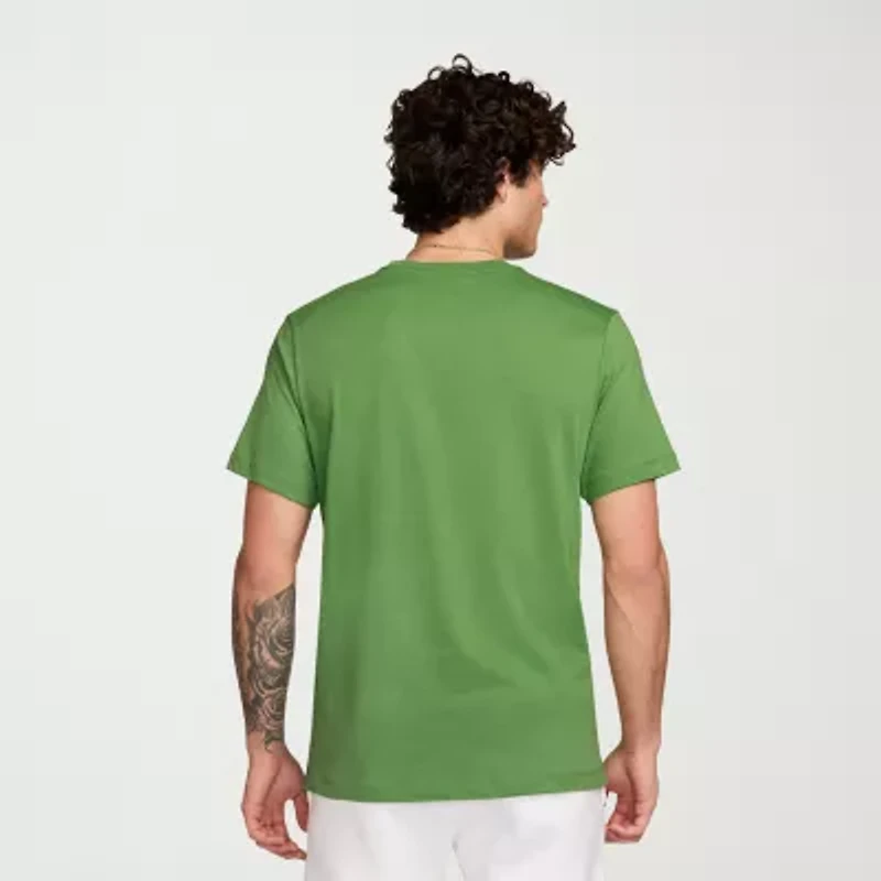 Nike Just Do It Mens Crew Neck Short Sleeve Regular Fit Big and Tall Graphic T-Shirt