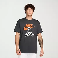 Nike Mens Crew Neck Short Sleeve Regular Fit Big and Tall Graphic T-Shirt