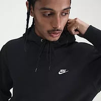Nike Club Mens Long Sleeve Active Big and Tall Hoodie
