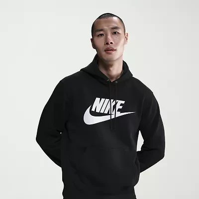 Nike Club Mens Long Sleeve Active Big and Tall Hoodie