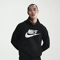 Nike Club Mens Long Sleeve Active Big and Tall Hoodie
