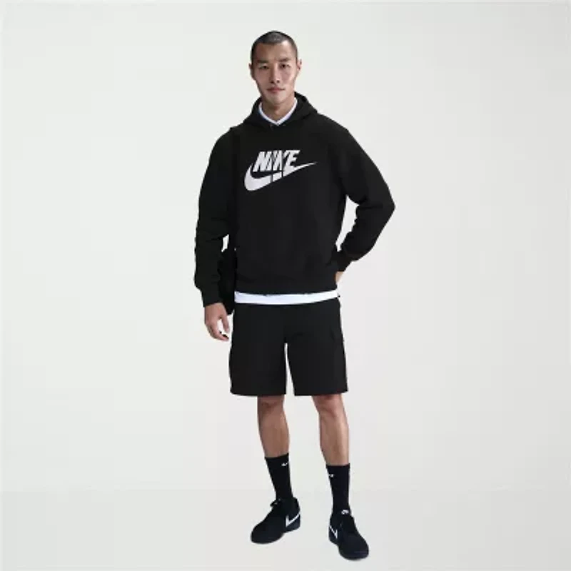 Nike Club Mens Long Sleeve Active Big and Tall Hoodie