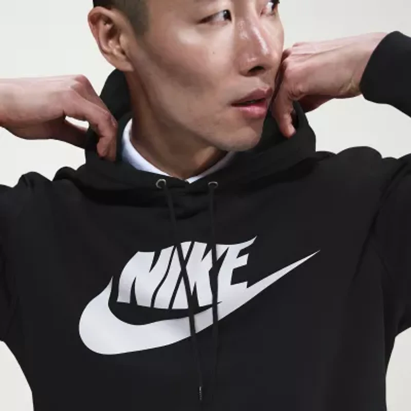 Nike Club Mens Long Sleeve Active Big and Tall Hoodie