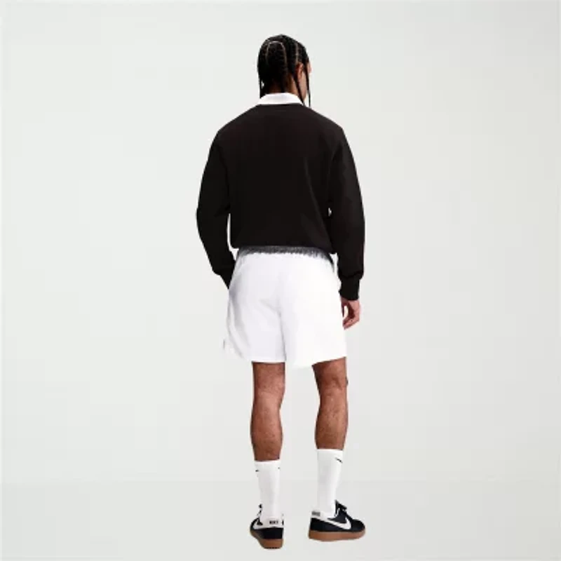 Nike Club Mens Crew Neck Long Sleeve Big and Tall Sweatshirt