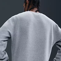 Nike Club Fleece Mens Crew Neck Long Sleeve Big and Tall Sweatshirt