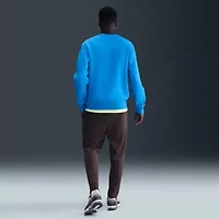 Nike Club Mens Crew Neck Long Sleeve Big and Tall Sweatshirt