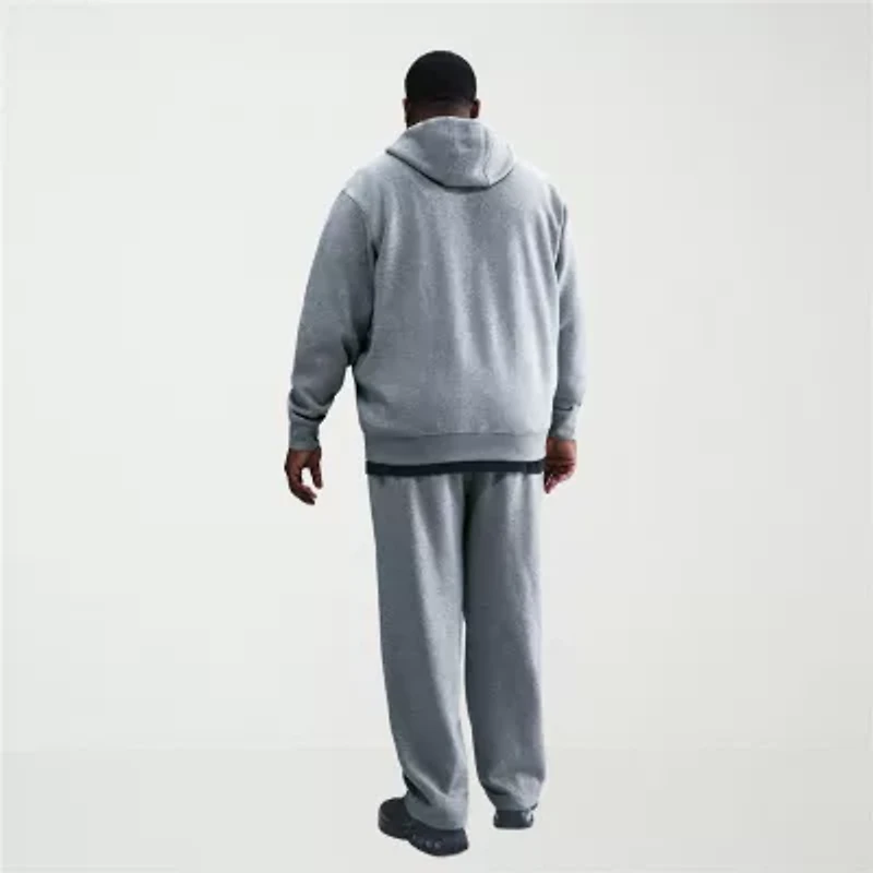 Nike Mens Long Sleeve Fleece Zipper Active Big and Tall Hoodie