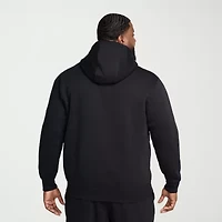Nike Club Mens Long Sleeve Zipper Active Big and Tall Hoodie