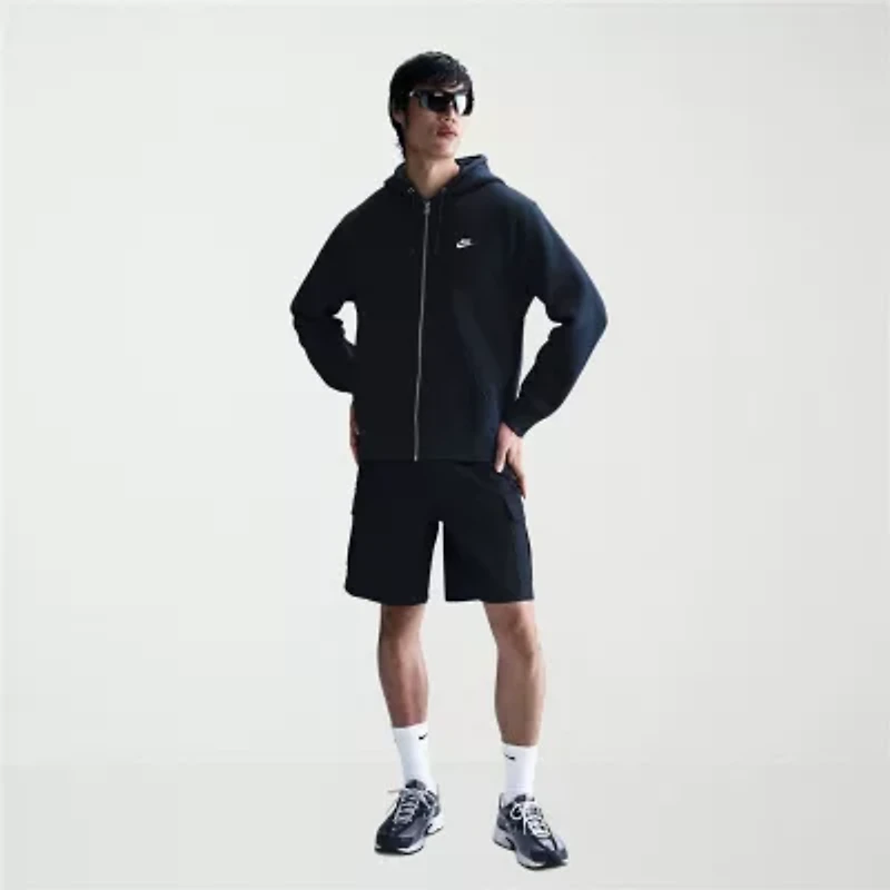 Nike Mens Long Sleeve Fleece Zipper Active Big and Tall Hoodie