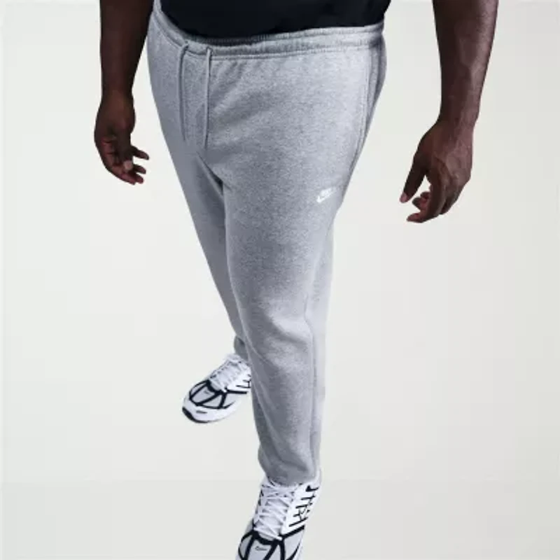 Nike Club Mens Regular Fit Big and Tall Fleece Active Jogger Pant
