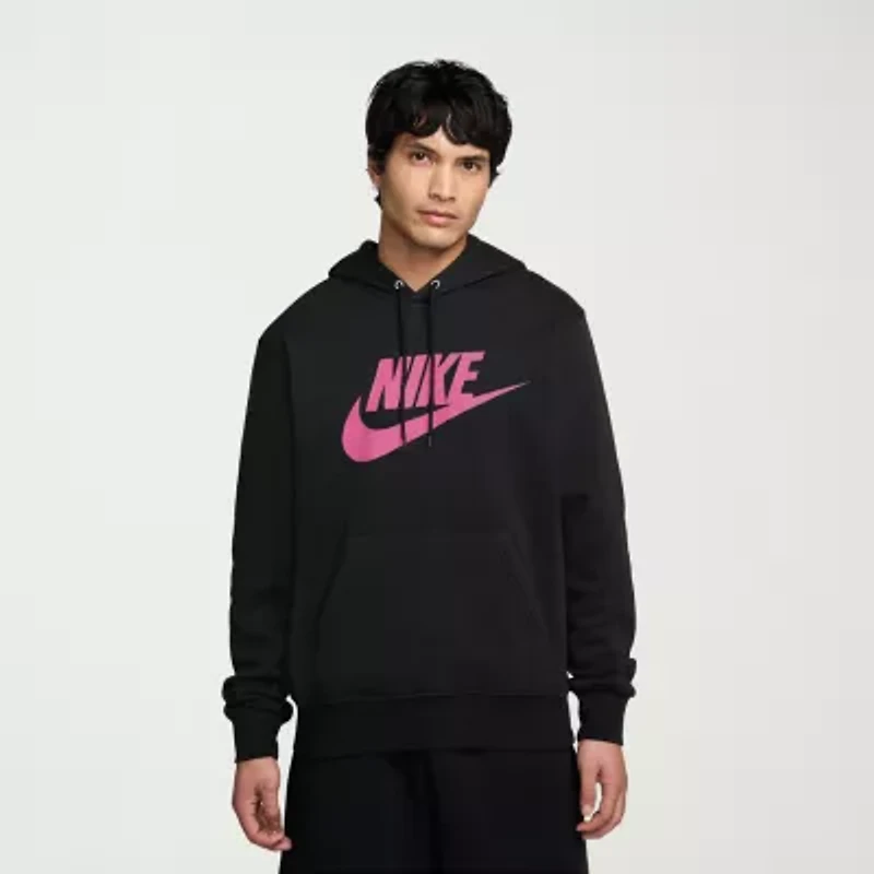 Nike Club Mens Long Sleeve Fleece Active Big and Tall Hoodie