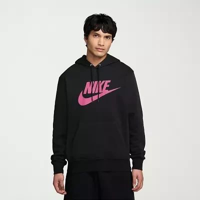 Nike Club Mens Long Sleeve Fleece Active Big and Tall Hoodie