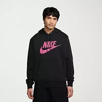 Nike Club Mens Long Sleeve Fleece Active Big and Tall Hoodie