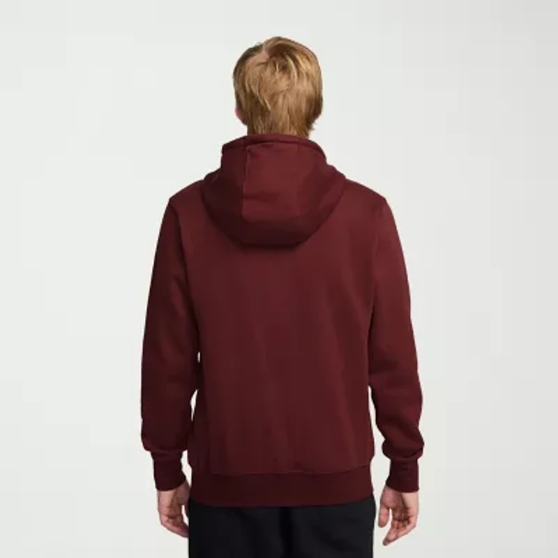 Nike Club Mens Long Sleeve Fleece Zipper Active Big and Tall Hoodie