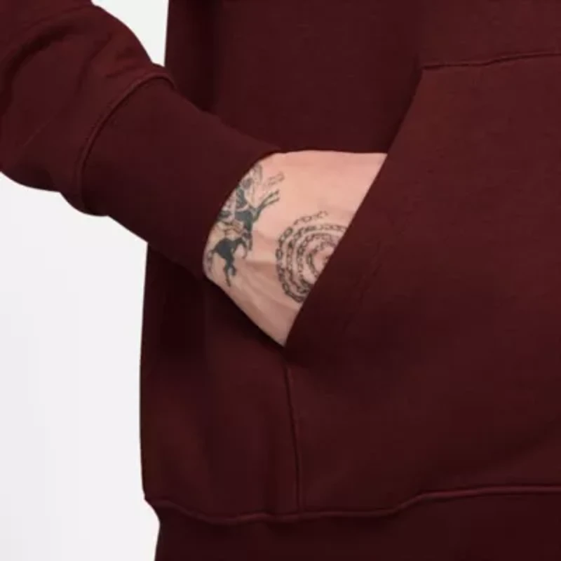 Nike Club Mens Long Sleeve Fleece Zipper Active Big and Tall Hoodie