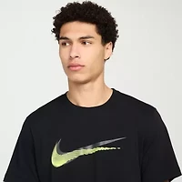 Nike Mens Crew Neck Short Sleeve Regular Fit Big and Tall Graphic T-Shirt