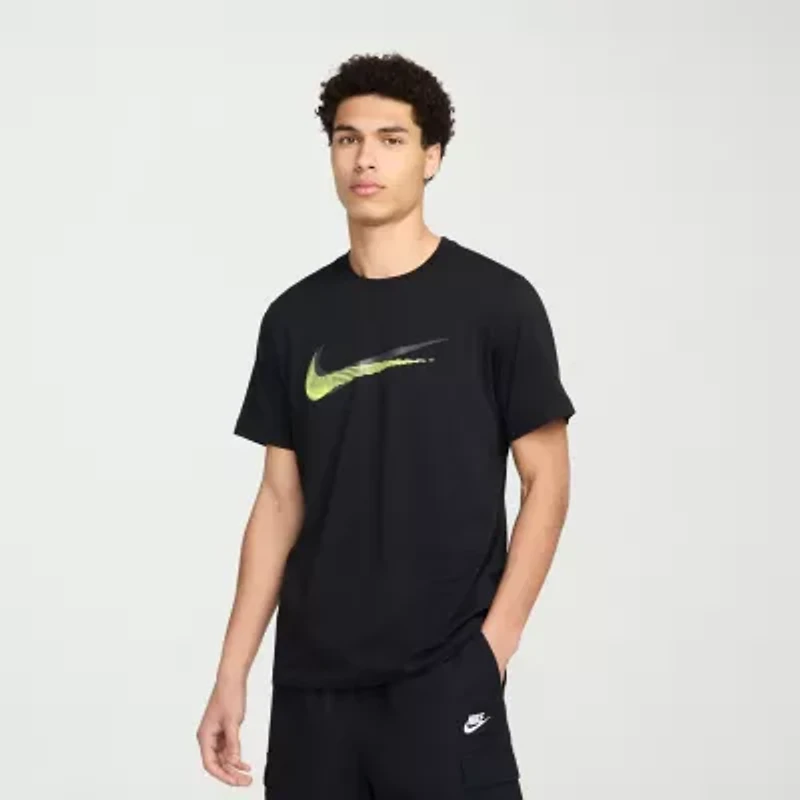 Nike Mens Crew Neck Short Sleeve Regular Fit Big and Tall Graphic T-Shirt