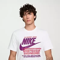 Nike Mens Crew Neck Short Sleeve Regular Fit Big and Tall Graphic T-Shirt