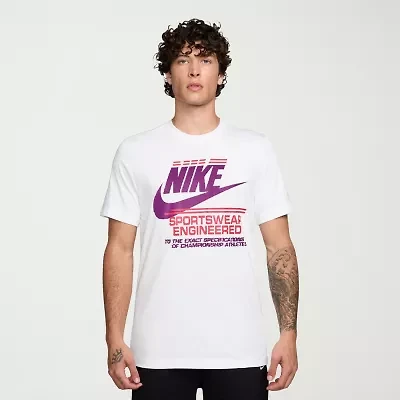 Nike Mens Crew Neck Short Sleeve Regular Fit Big and Tall Graphic T-Shirt